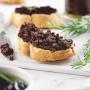 Tartine tapenade noire